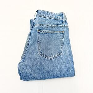 SAME The perfect Jean Light Wash Denim Button Fly Straight Leg Size 25
